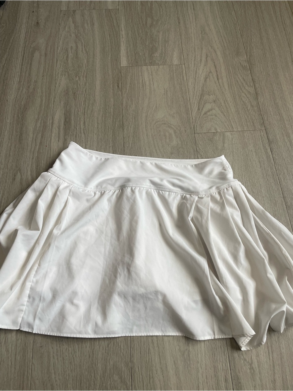 White Women's Athletic Skort